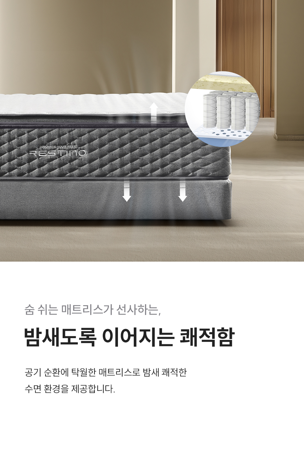 쿠쿠 CRM-C01SEMSS 레스티노 매트리스 직접관리 상세이미지 7