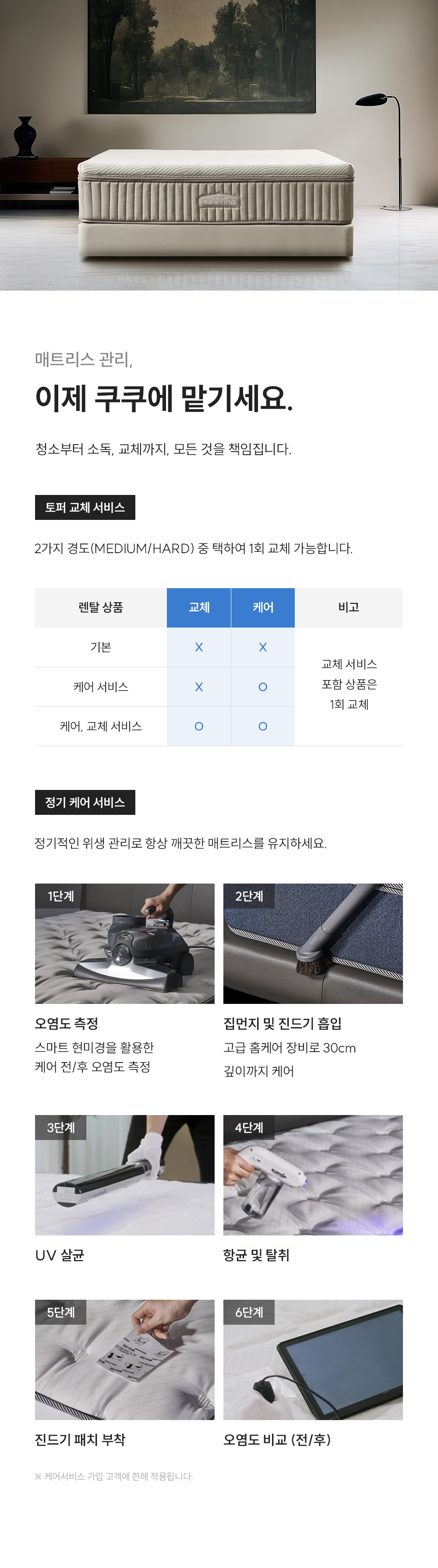 쿠쿠 CRM-D01HEHQ 레스티노 매트리스 직접관리 상세이미지 10