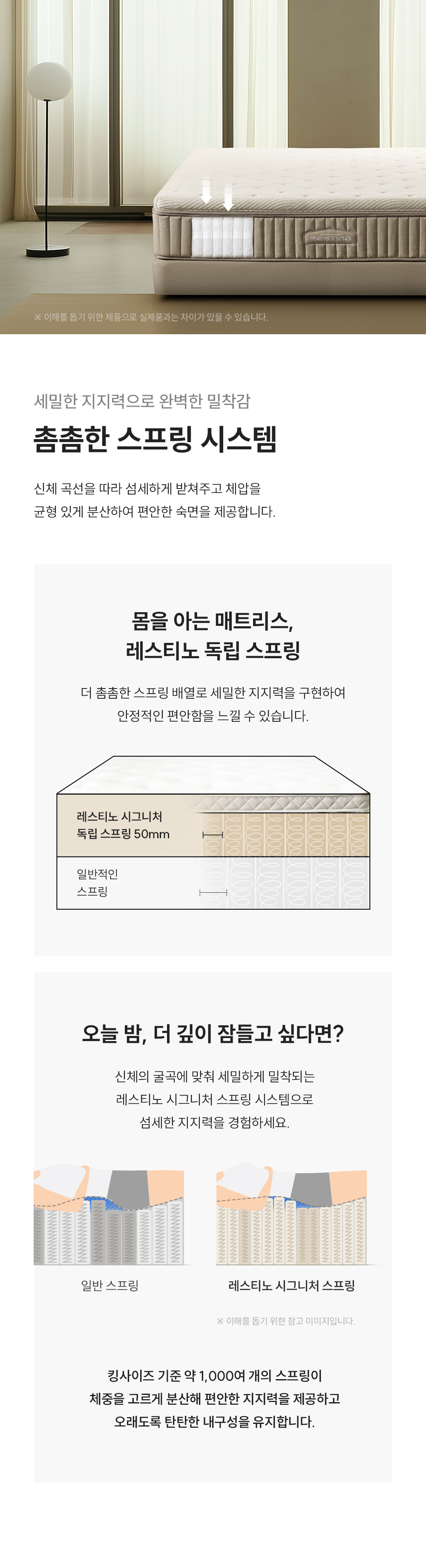 쿠쿠 CRM-D01HEMSS 레스티노 매트리스 직접관리 상세이미지 5